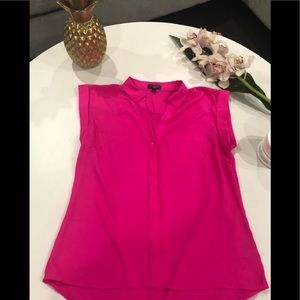 The Limited pink silky shirt